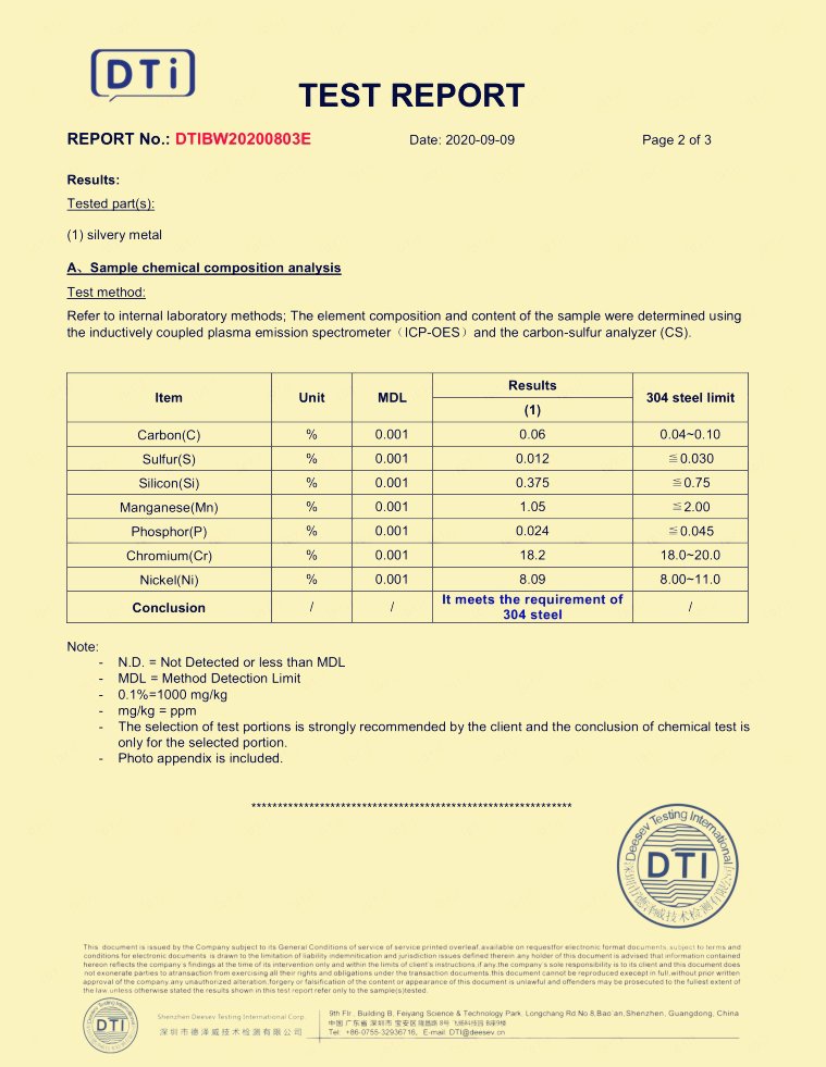 Material Test Report 副本